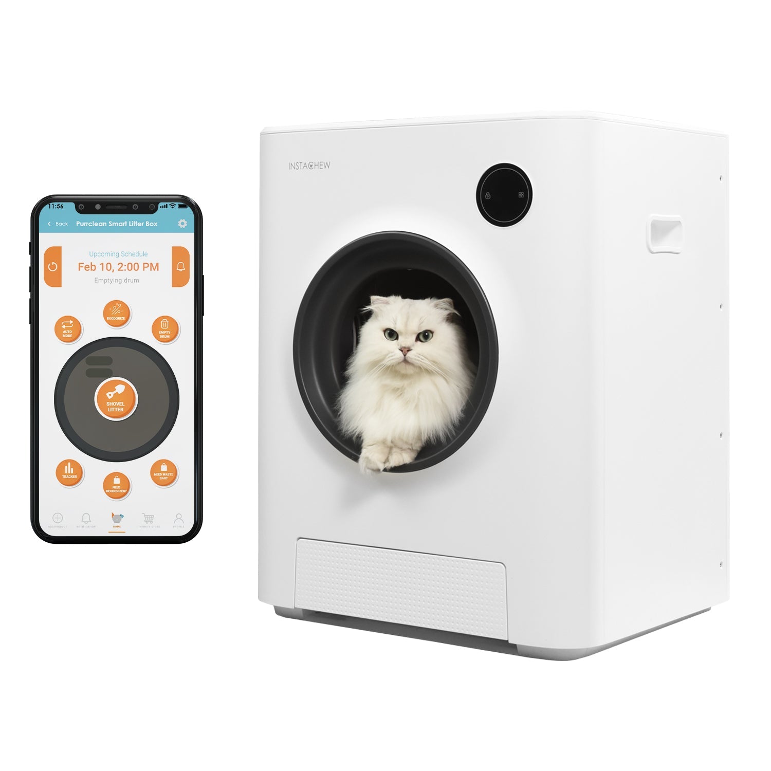 Purrclean Smart Self Cleaning Multi-Cat Litter Box with App Control