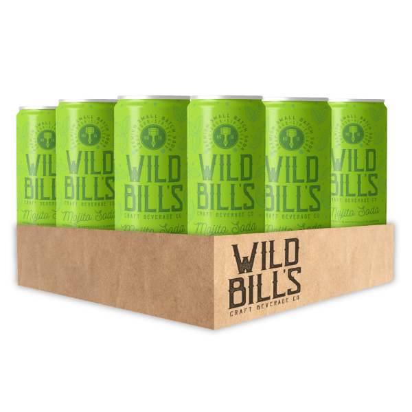 Mojito Mocktail - Premium Cane Sugar Soda 12 oz. Can