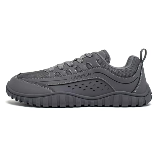 HOBIBEAR Zero Drop Barefoot Shoes|Trail Running Sneakers for Women Men|Wide Toe Box Fashion Walking Shoes