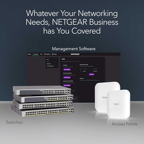 NETGEAR 48-Port Gigabit Ethernet Smart Switch (GS748T) - Managed, Optional 1 Year Insight Cloud Management, with 2 x 1G SFP and 2 x 1G Combo, Desktop or Rackmount, and Limited Lifetime Protection