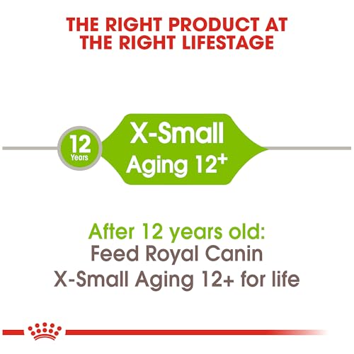 Royal Canin X-Small Aging 12+ Dry Dog Food, 2.5 lb bag