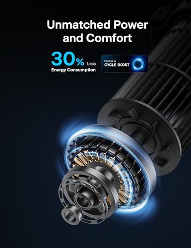 PELONIS 40 inch Bladeless Tower Fan for Bedroom, Standing Fan with Remote Control, 26ft/s, 90° Oscillation, 3 Speed Settings, 27 Db, 3 Modes, 15-Hour Timer, LED Display, Fan that Blows Cold Air, Grey