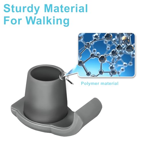 Dotday 4 Pack Walker Skis Glides for Folding Walkers, Essentials Universal Walker Accessories for Seniors, Mobility Aid Accessory for Seniors