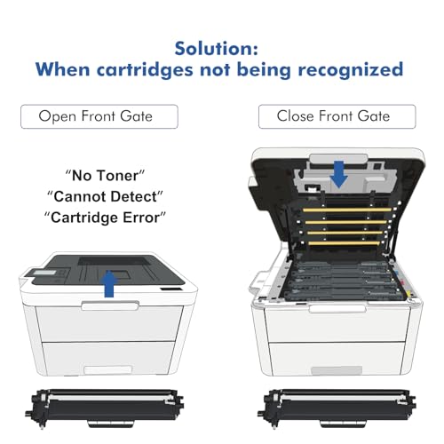 TN227 TN-227BK/C/M/Y High Yield Toner Cartridge: HL-L3290CDW Compatible Replacement for Brother TN-223BK/C/M/Y TN-227 TN223 TN 227 for HL-L3270CDW MFC-L3770CDW MFC-L3750CDW HL-L3210CW Printer 5 Pack