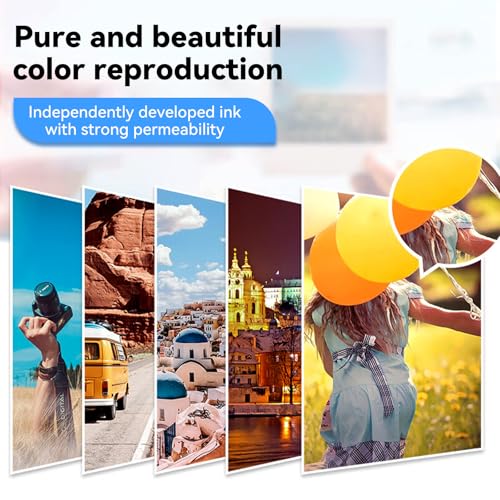 5 Pack 31 32XL Ink Bottle Refill Kit Compatible for HP Smart Tank 5101 7301 7602 7001 6001 Plus 551 651 455 457 450 All-in-One Ink-Tank Printers 2 Black/Cyan/Magenta/Yellow Ink