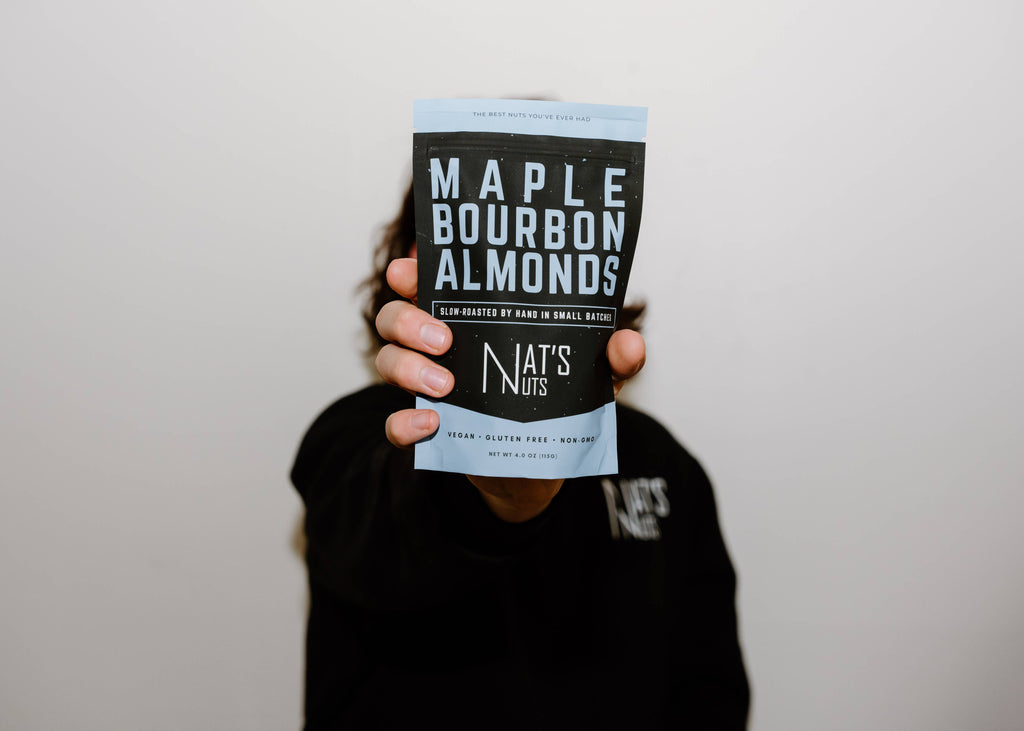 Maple Bourbon Almonds