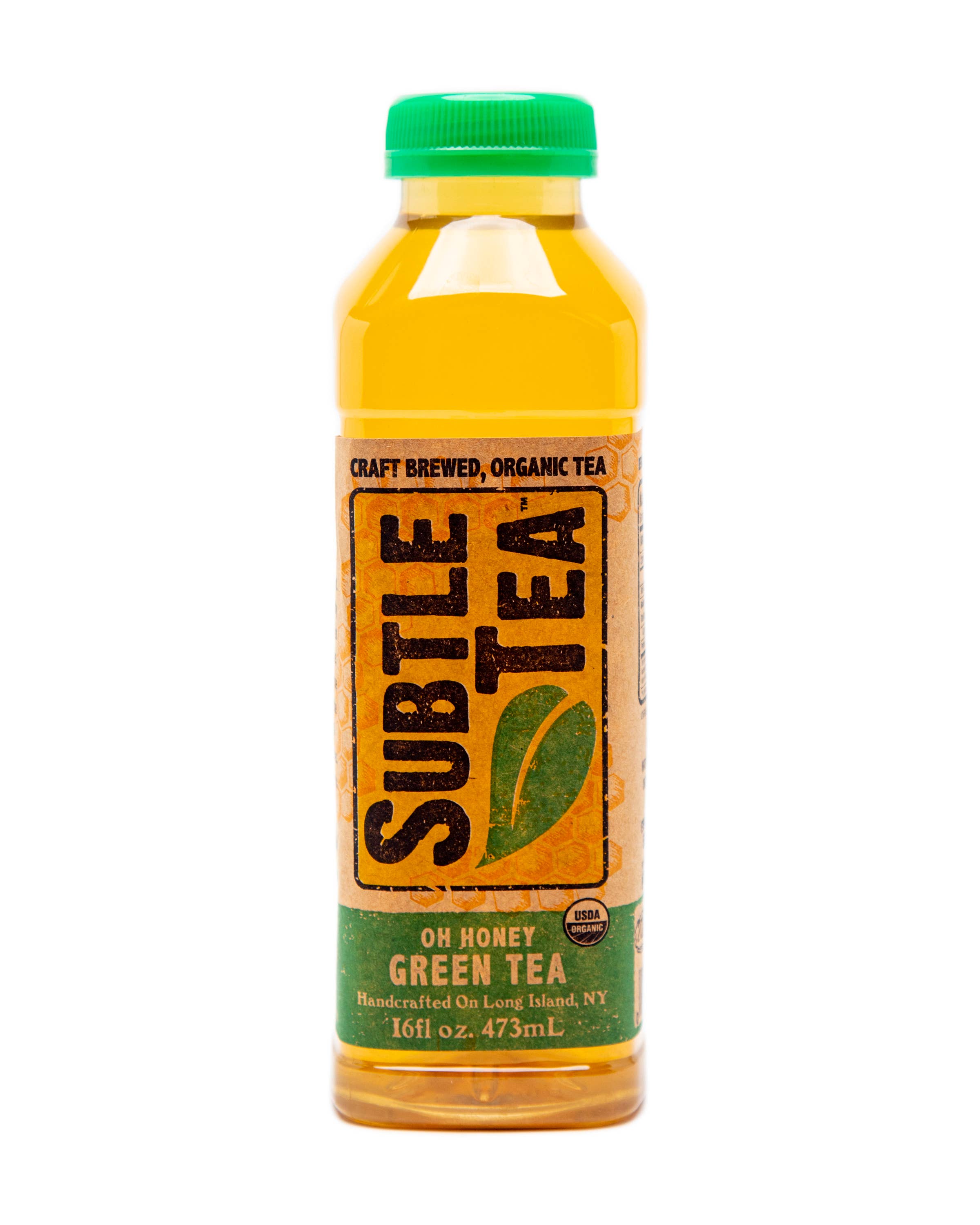 Subtle Tea Green Tea 16 oz. Bottle
