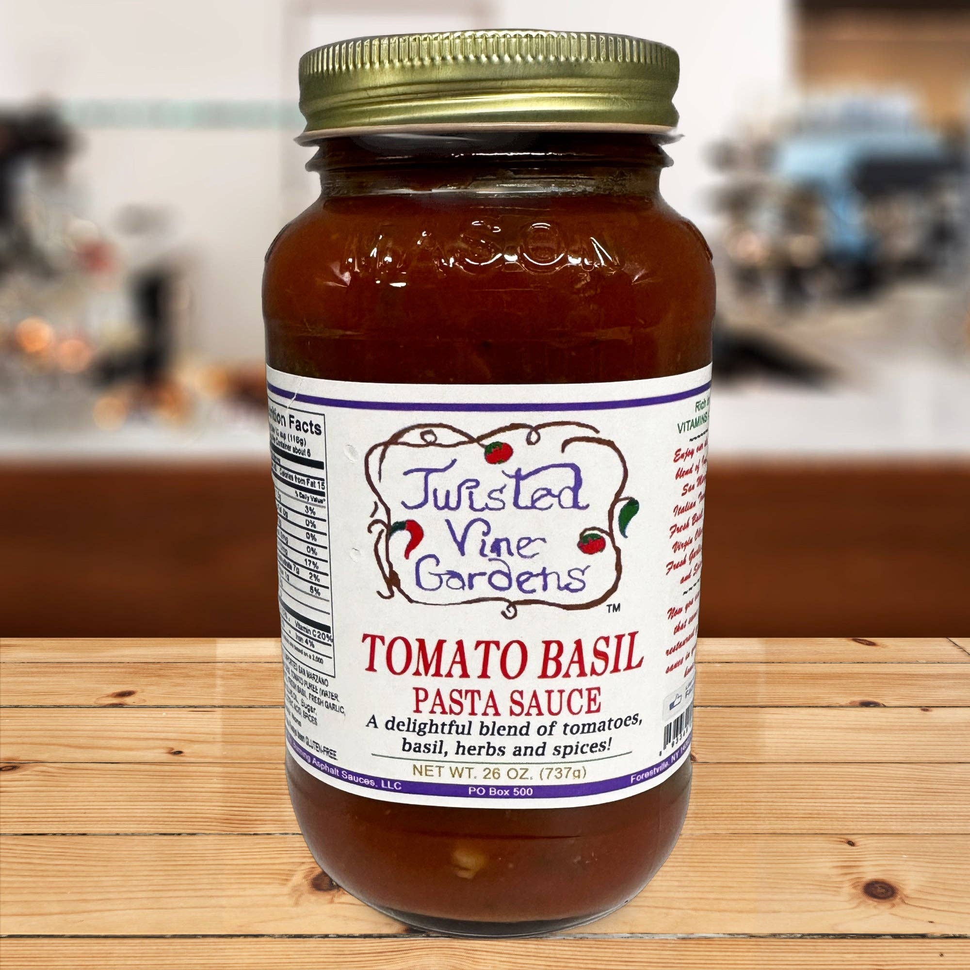 Tomato Basil Spaghetti Sauce