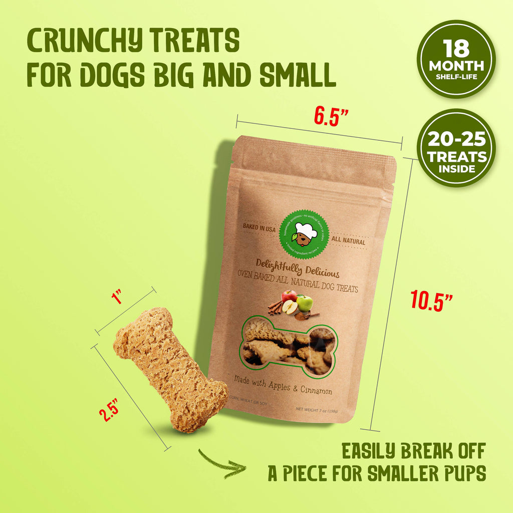Apple Cinnamon Dog Treats