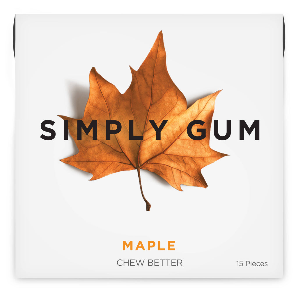 Maple Chewing Gum - Natural + Plastic-Free