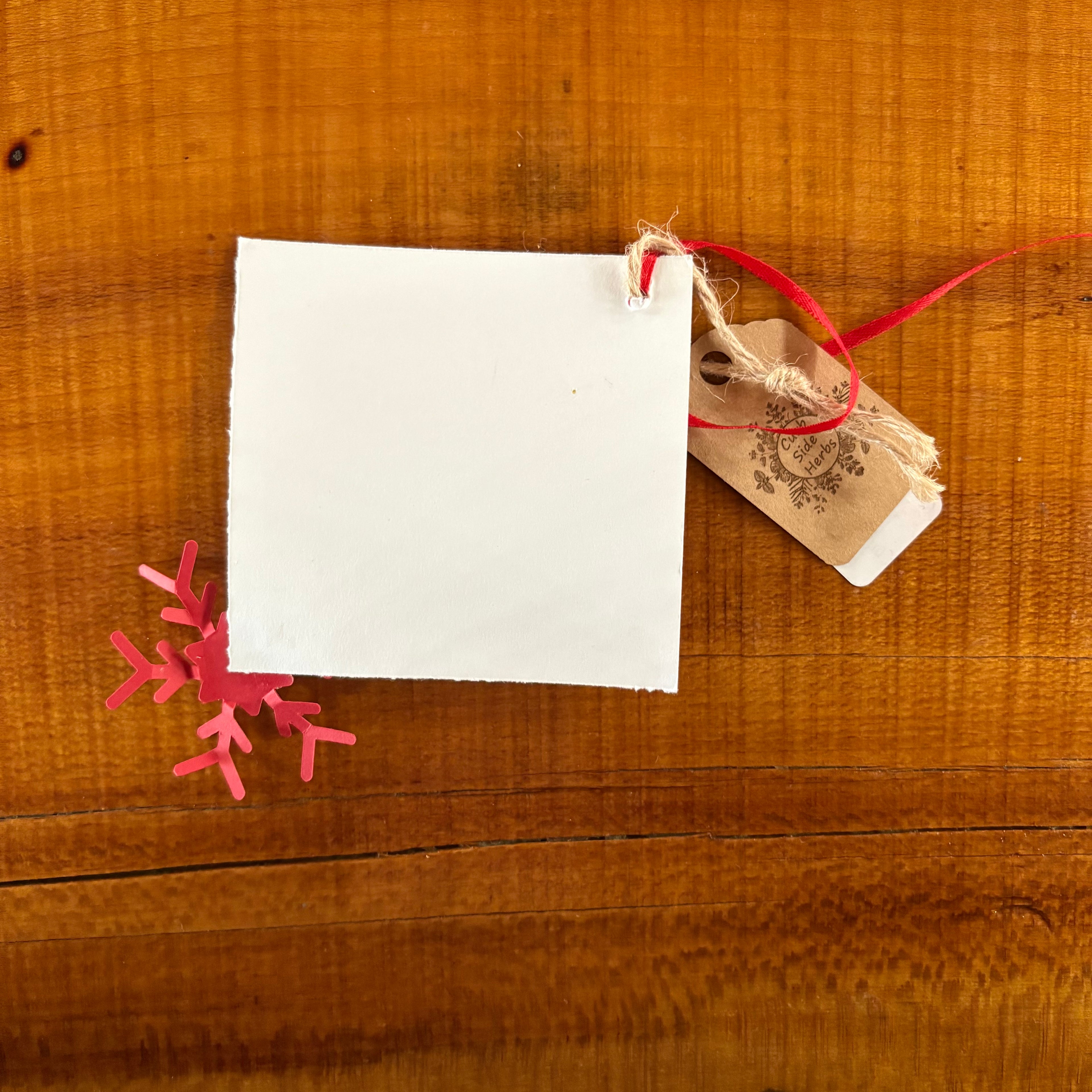 Curb Side Herbs Gift Bag Tag