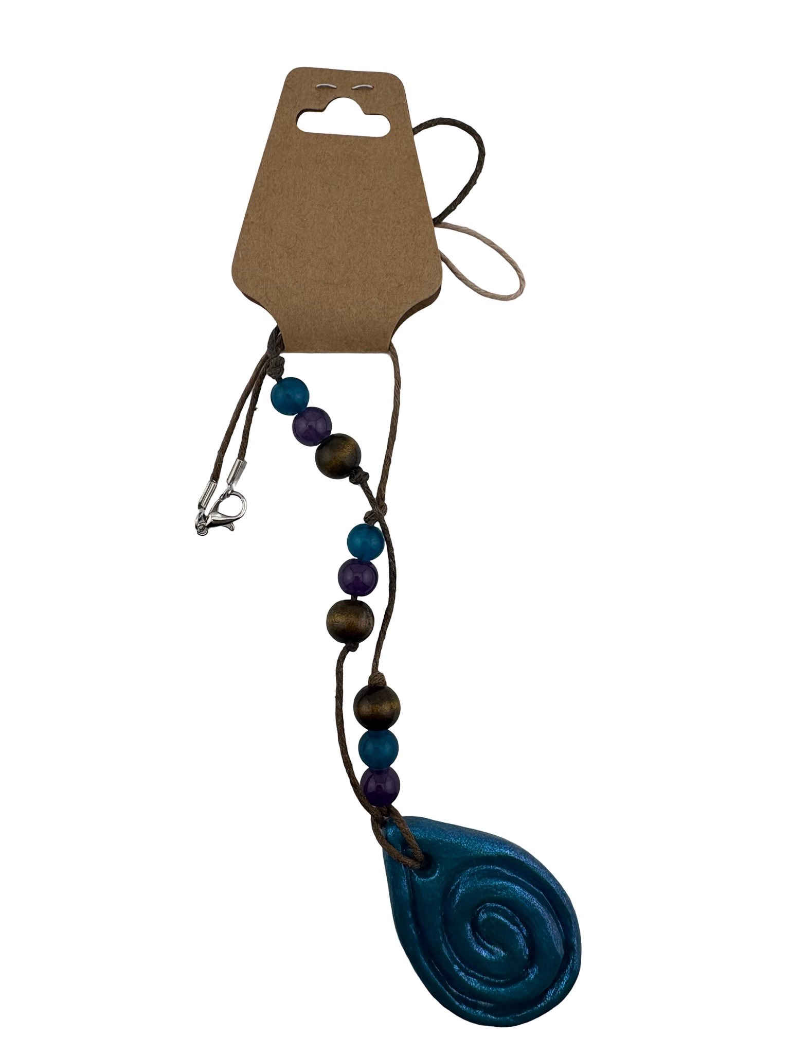 Small Town Hippie Pendant Necklace