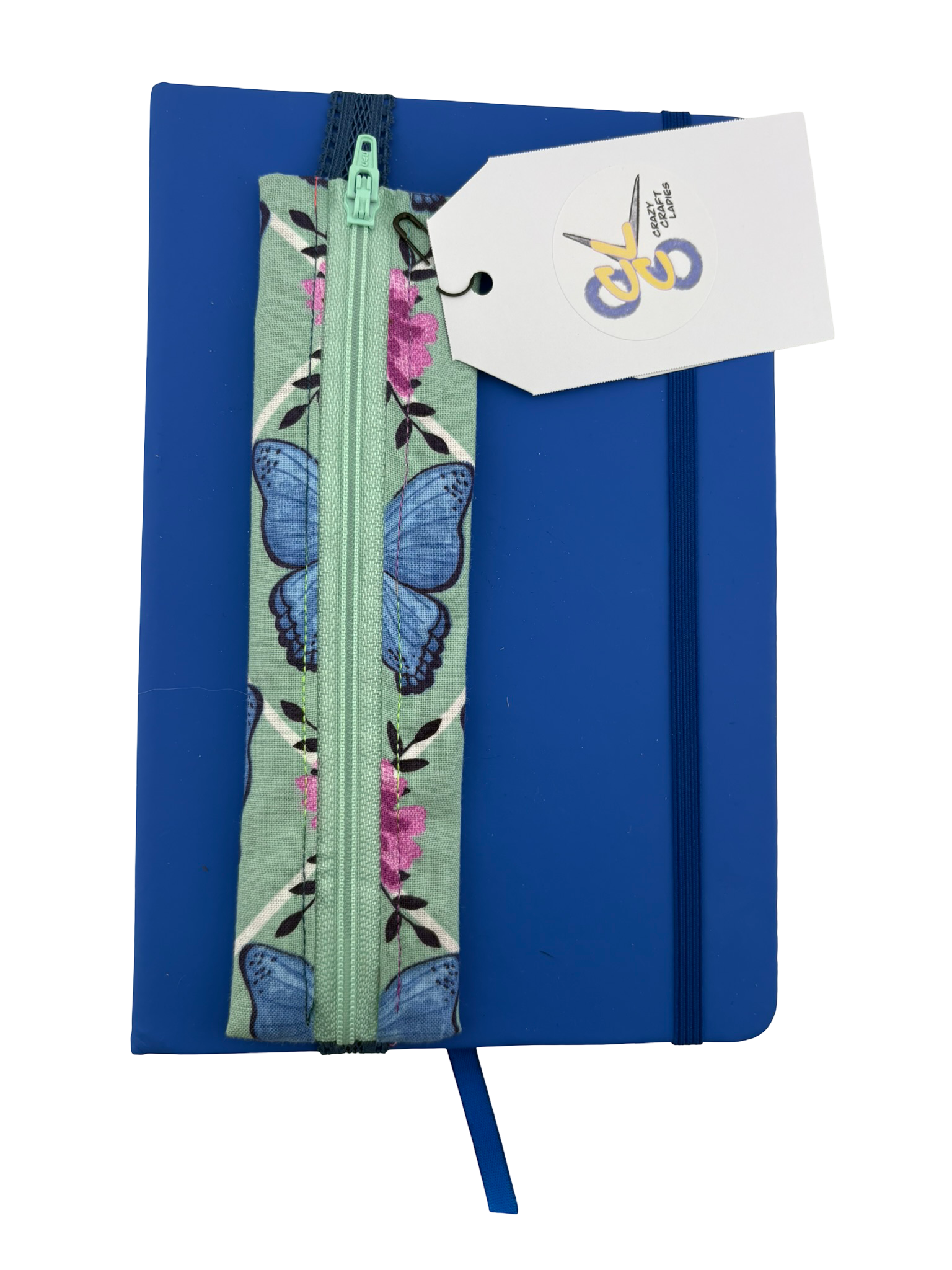 Crazy Craft Ladies Hard Cover Journal with Pen Holder