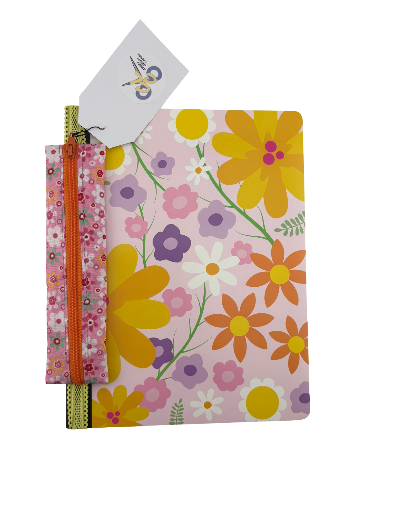 Crazy Craft Ladies Notebook with Pen Pouch and Pen