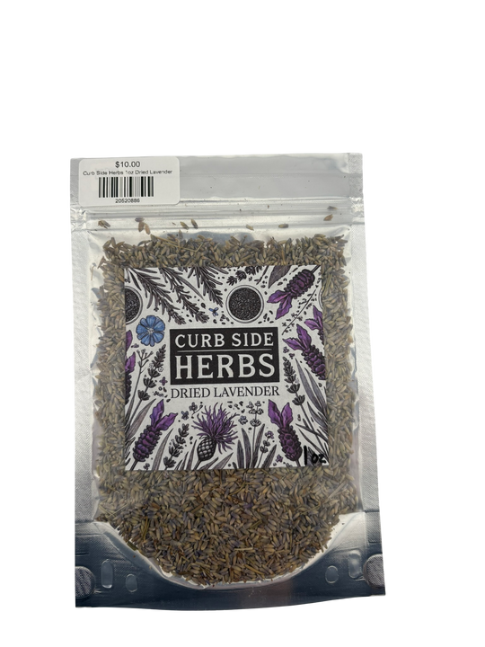 Curb Side Herbs 1oz Dried Lavender