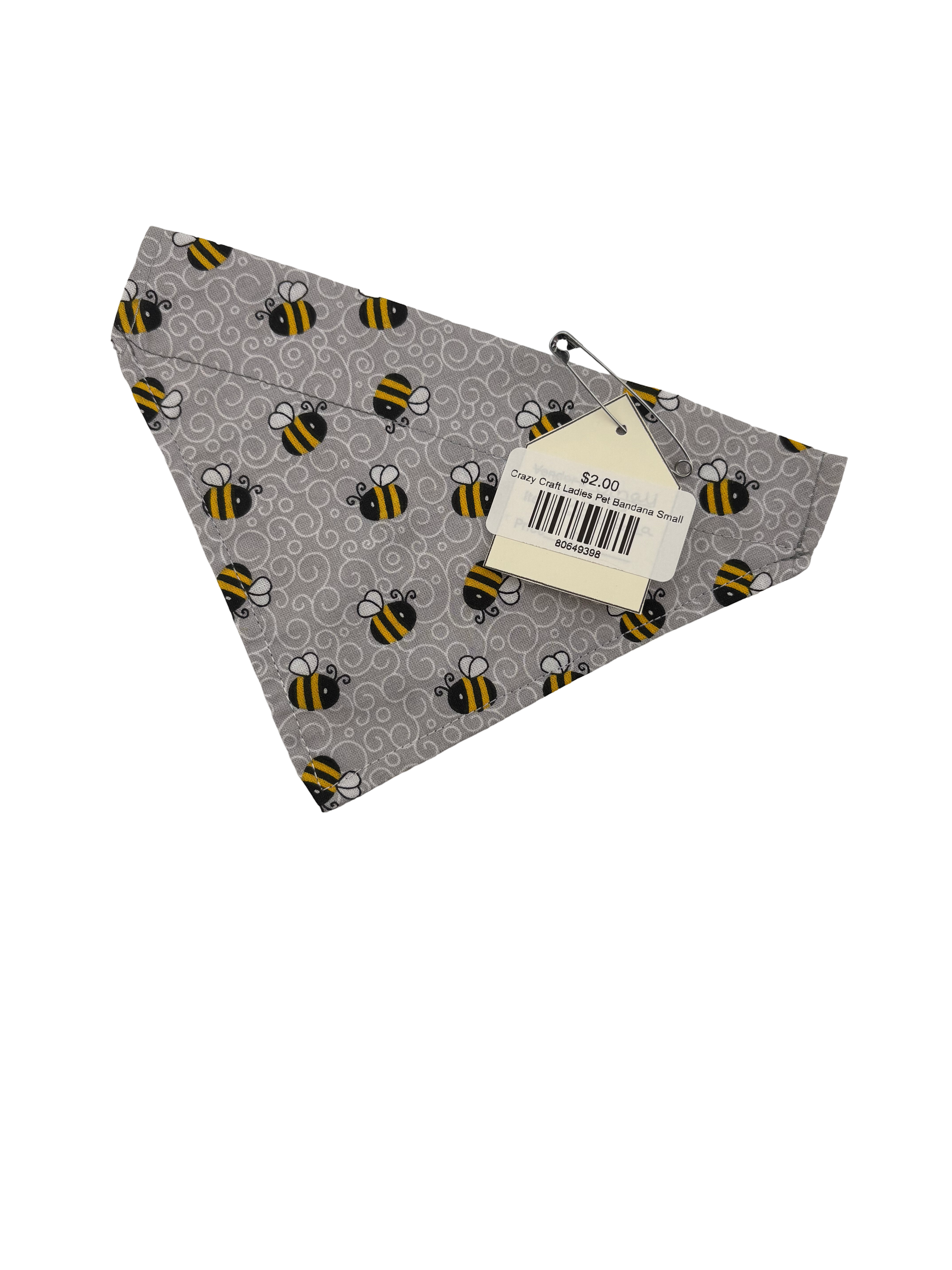 Crazy Craft Ladies Pet Bandana Small