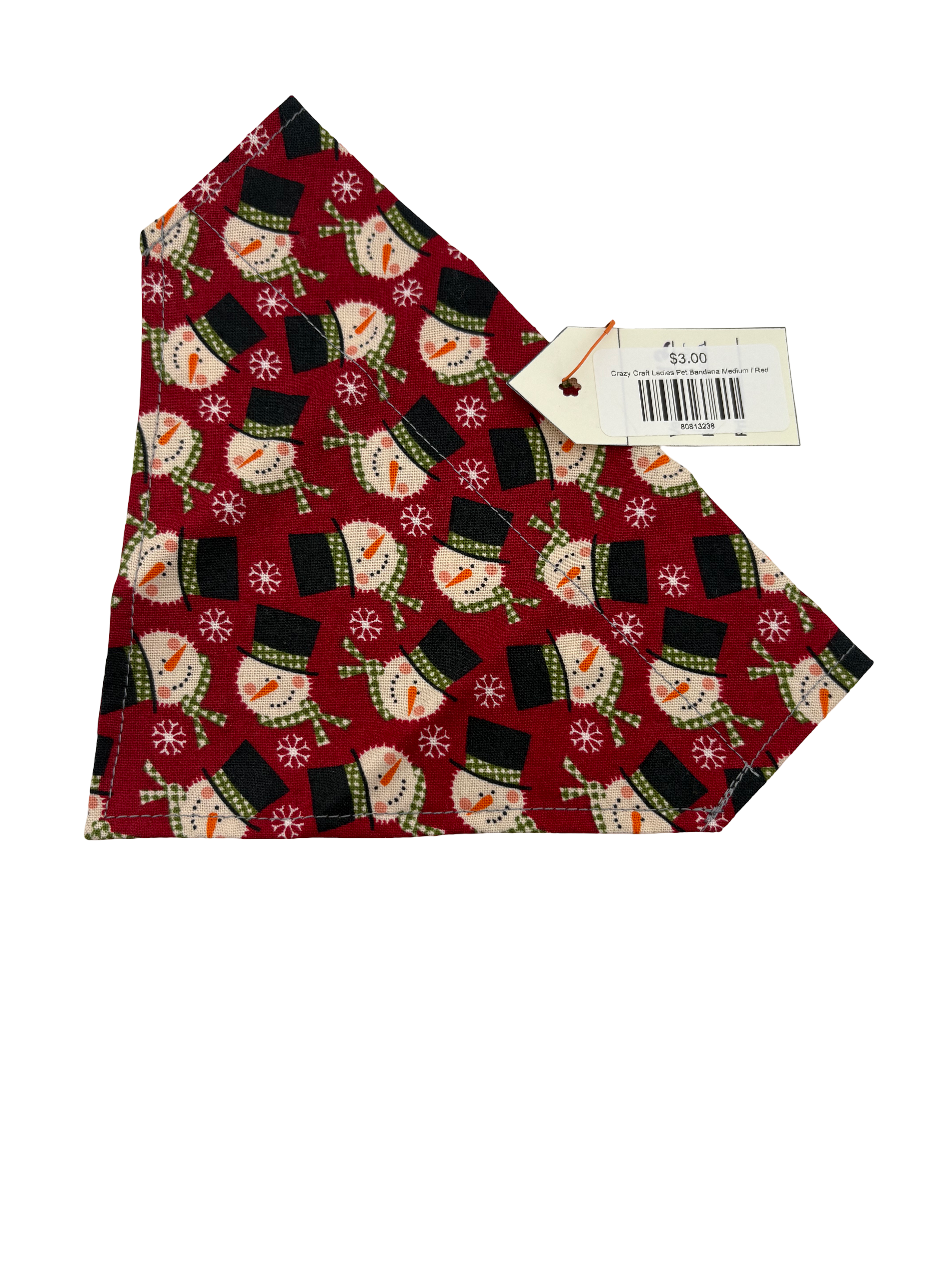 Crazy Craft Ladies Pet Bandana Medium