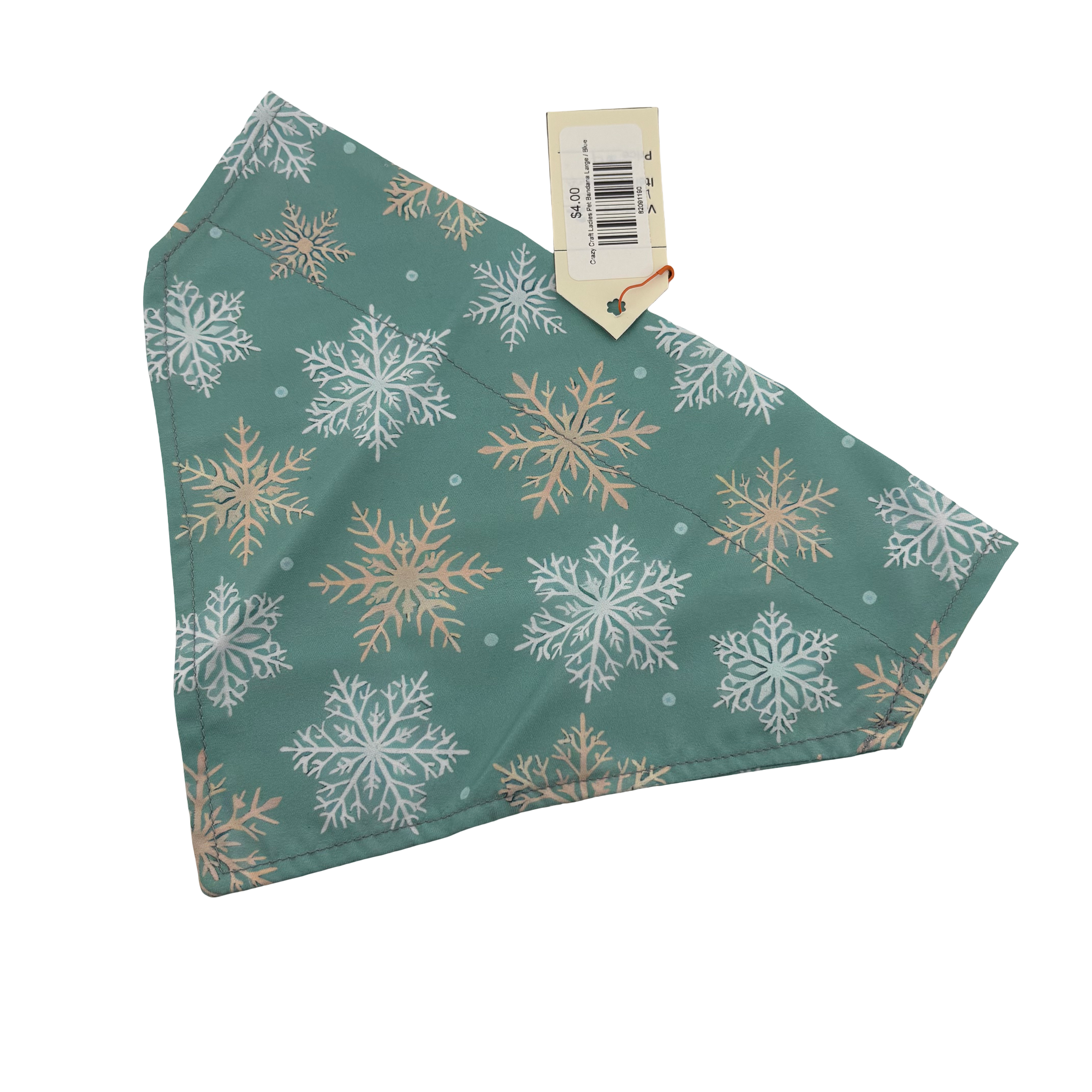 Crazy Craft Ladies Pet Bandana Large