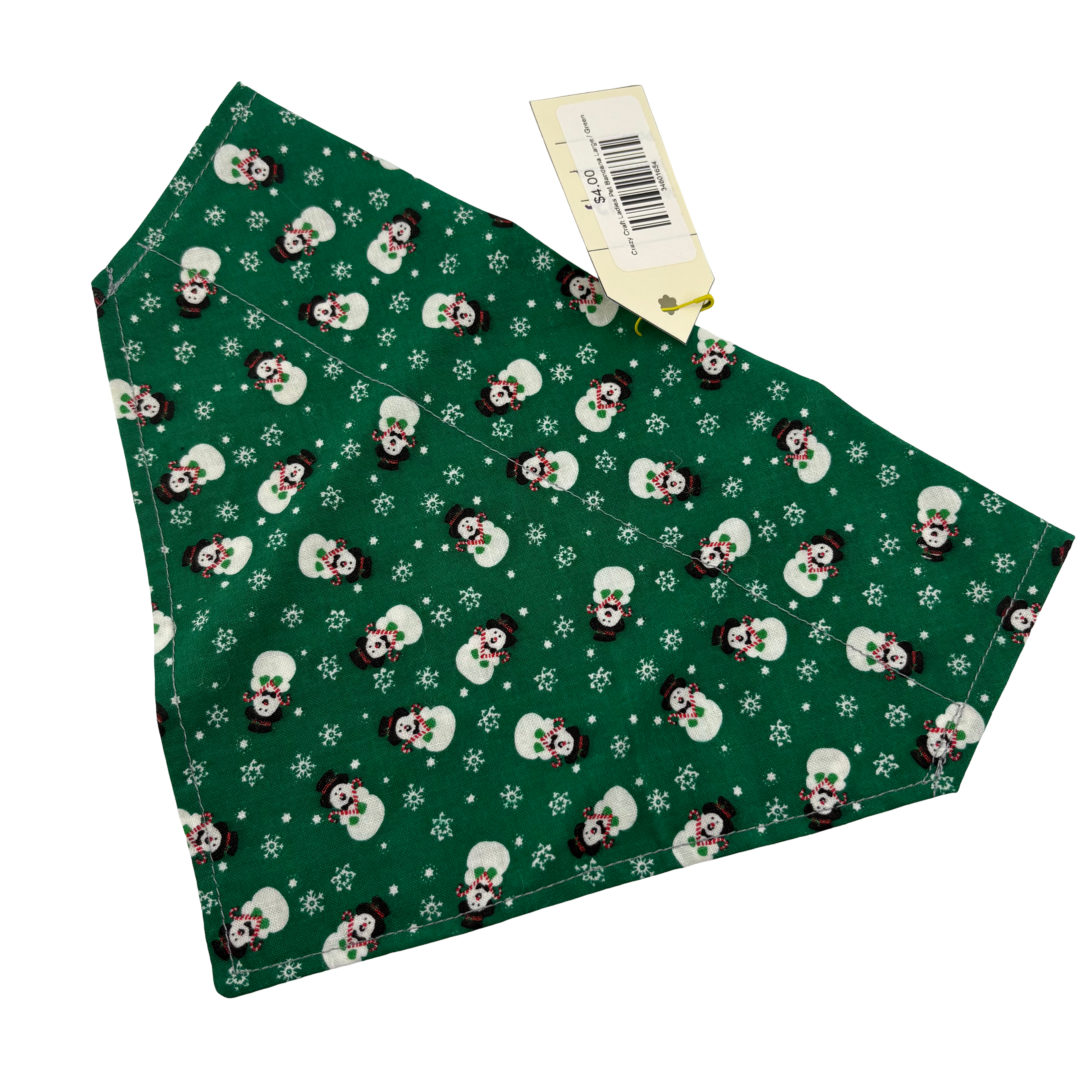 Crazy Craft Ladies Pet Bandana Large