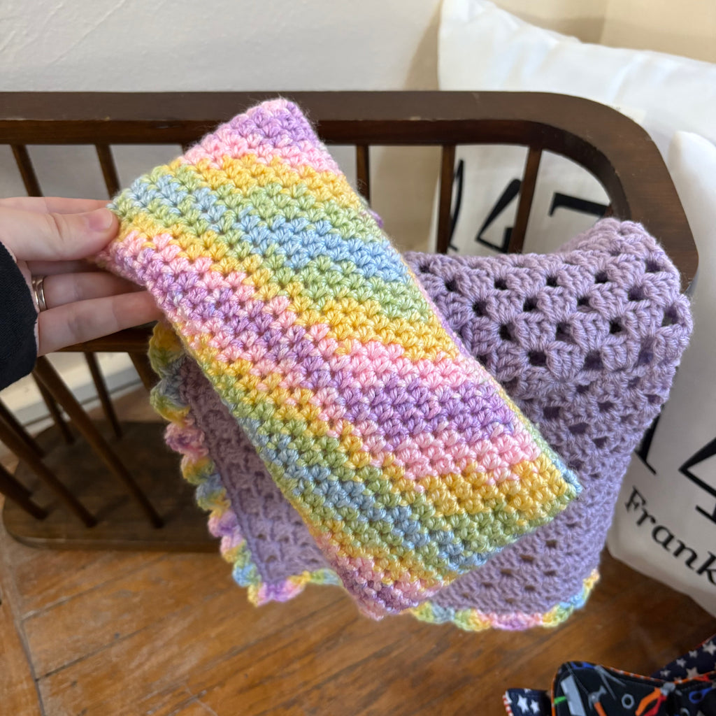 Crazy Craft Ladies Doll Blanket and Pillow