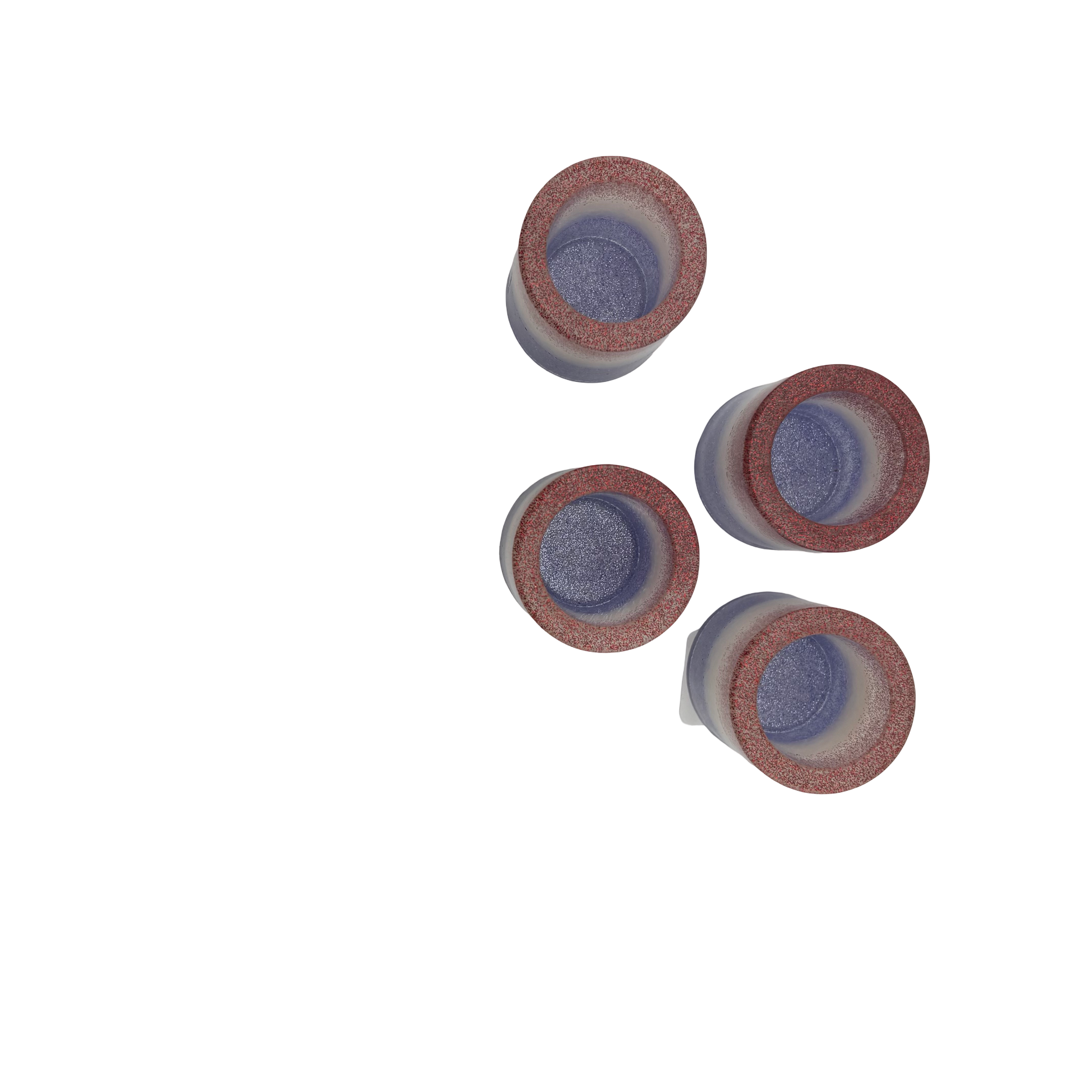 EVL Epoxy Set of 4 Shot Glasses
