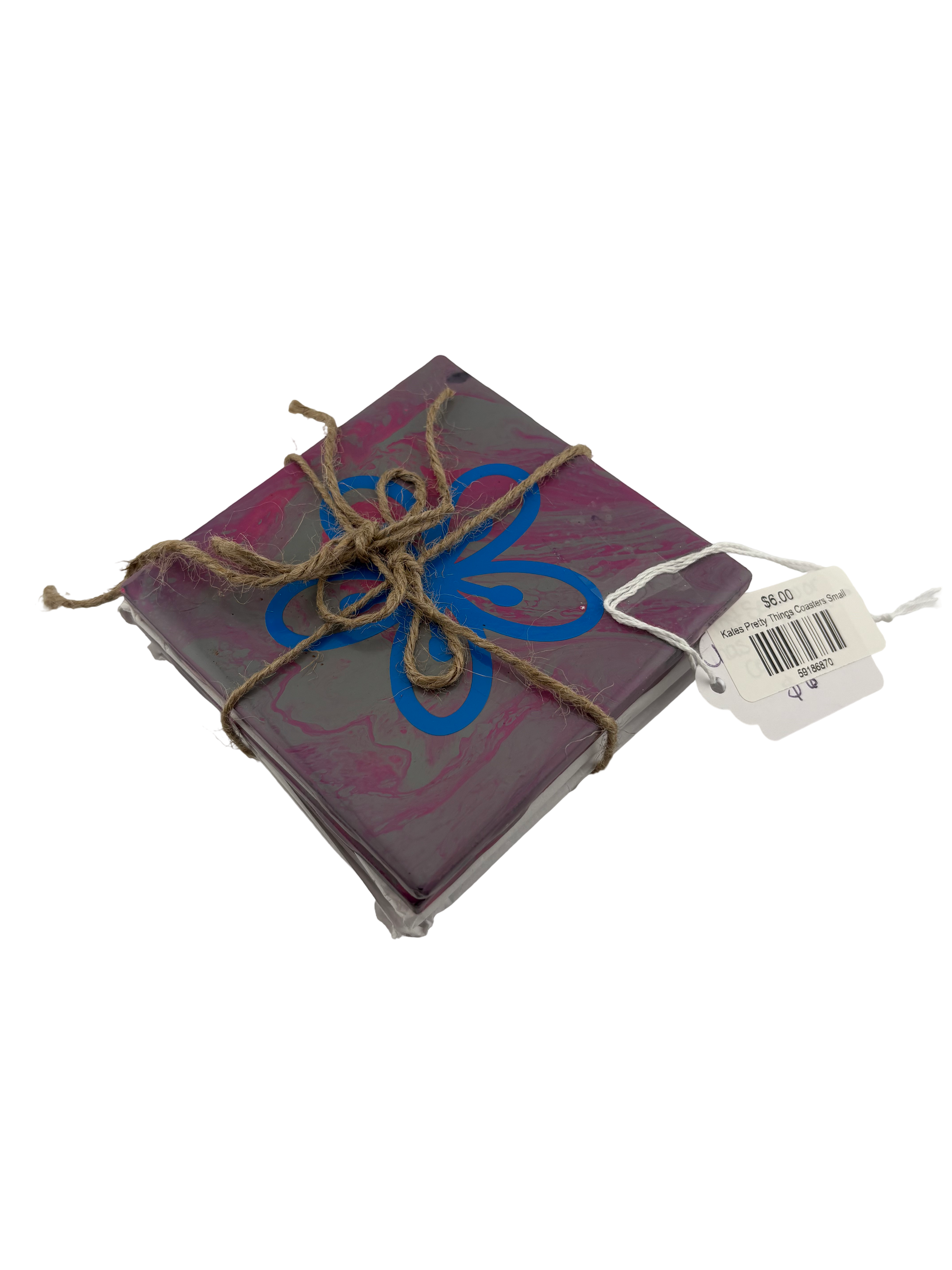 Kate's Pretty Things Coasters 4-pack