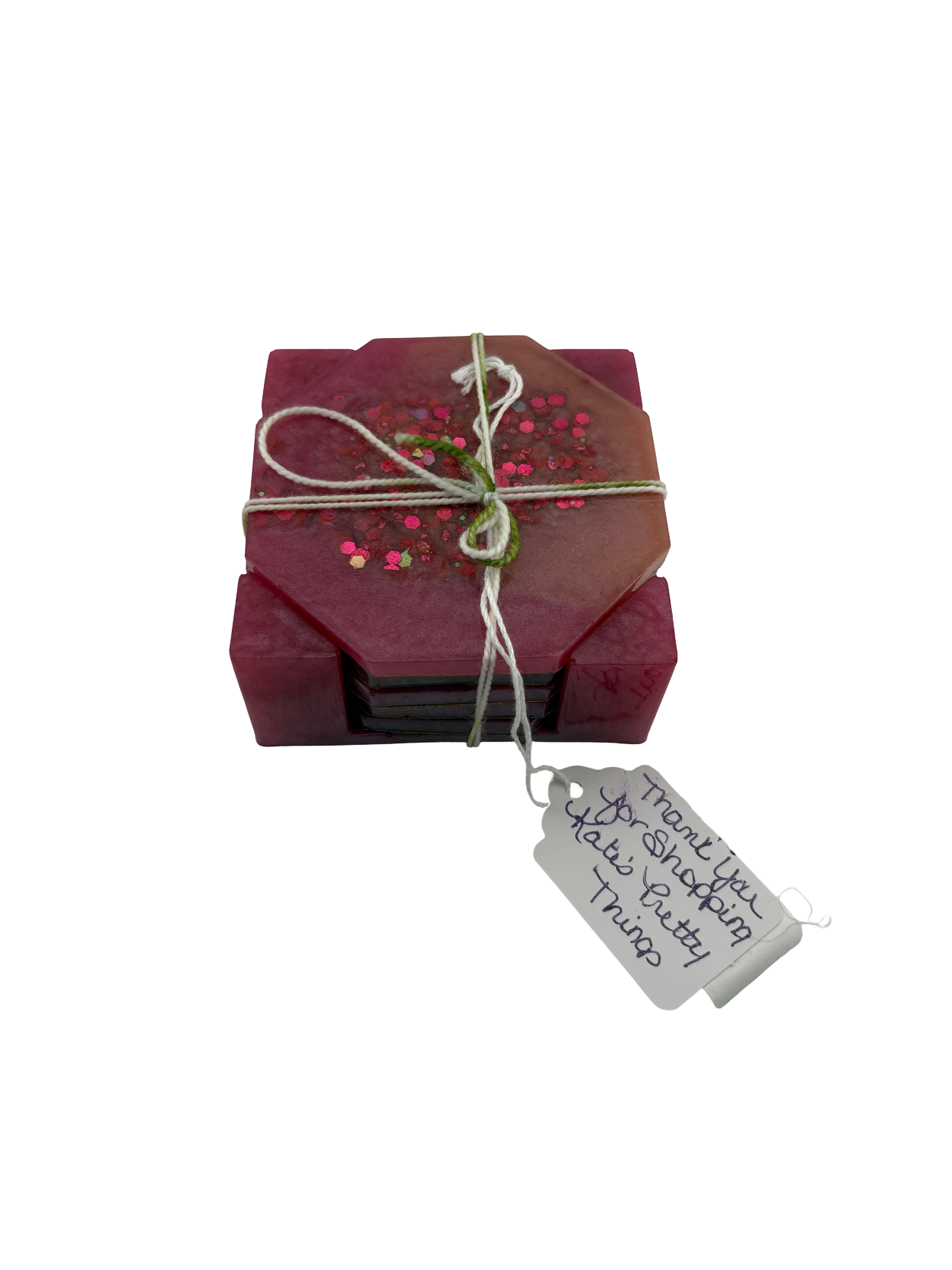 Kate's Pretty Things Coaster Set