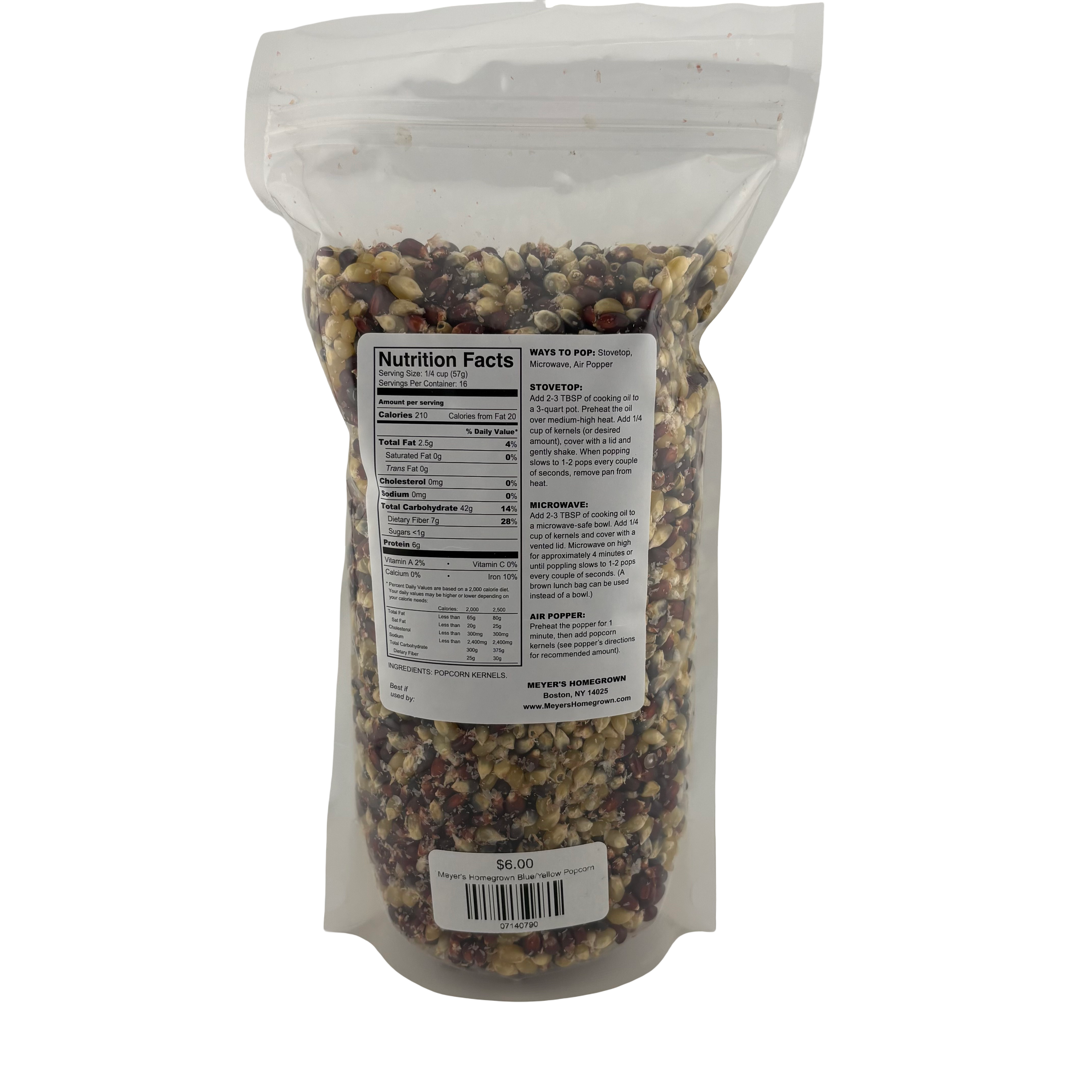 Meyer's Homegrown Red/White/Blue Popcorn