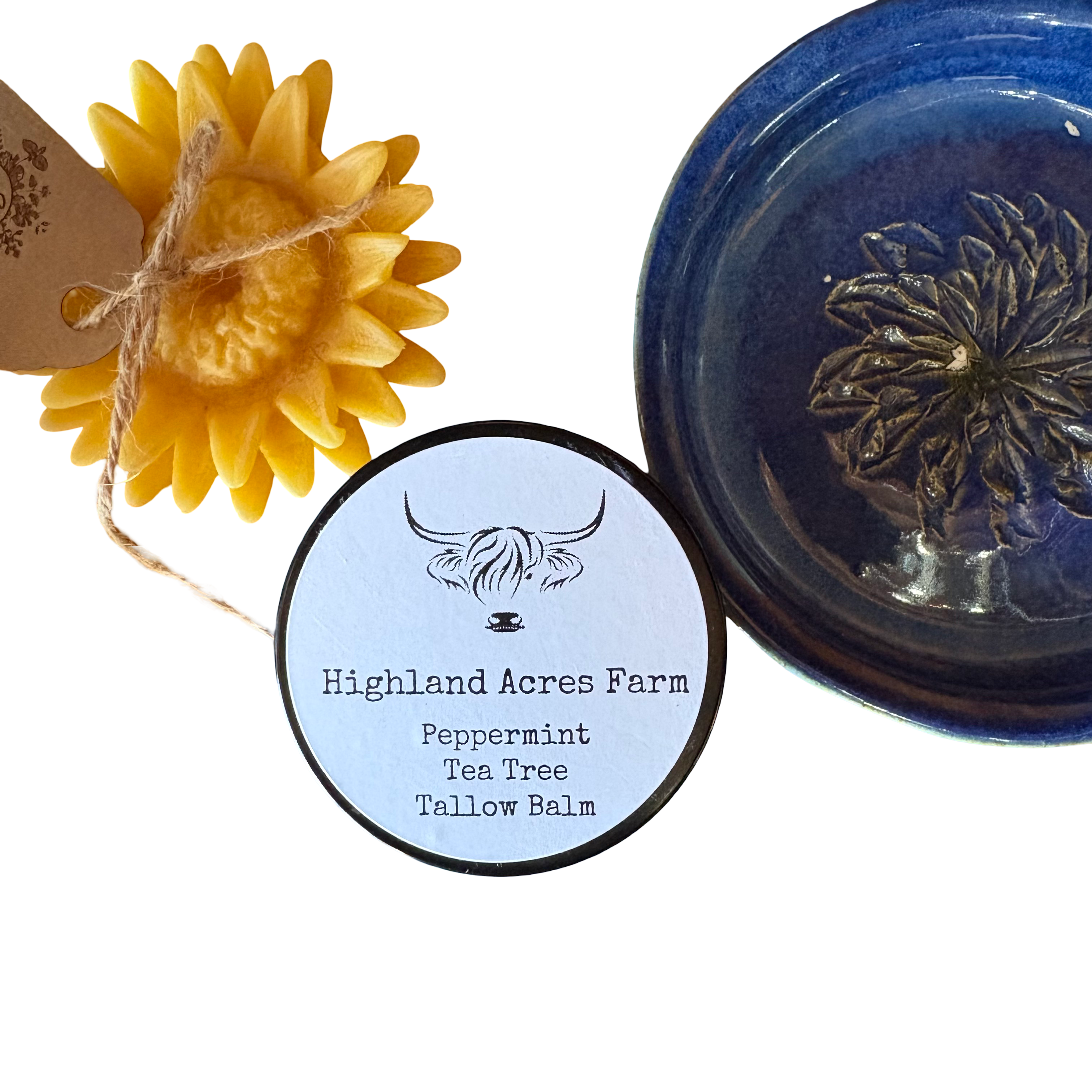 Highland Acres Tallow Balm 2 oz. jar