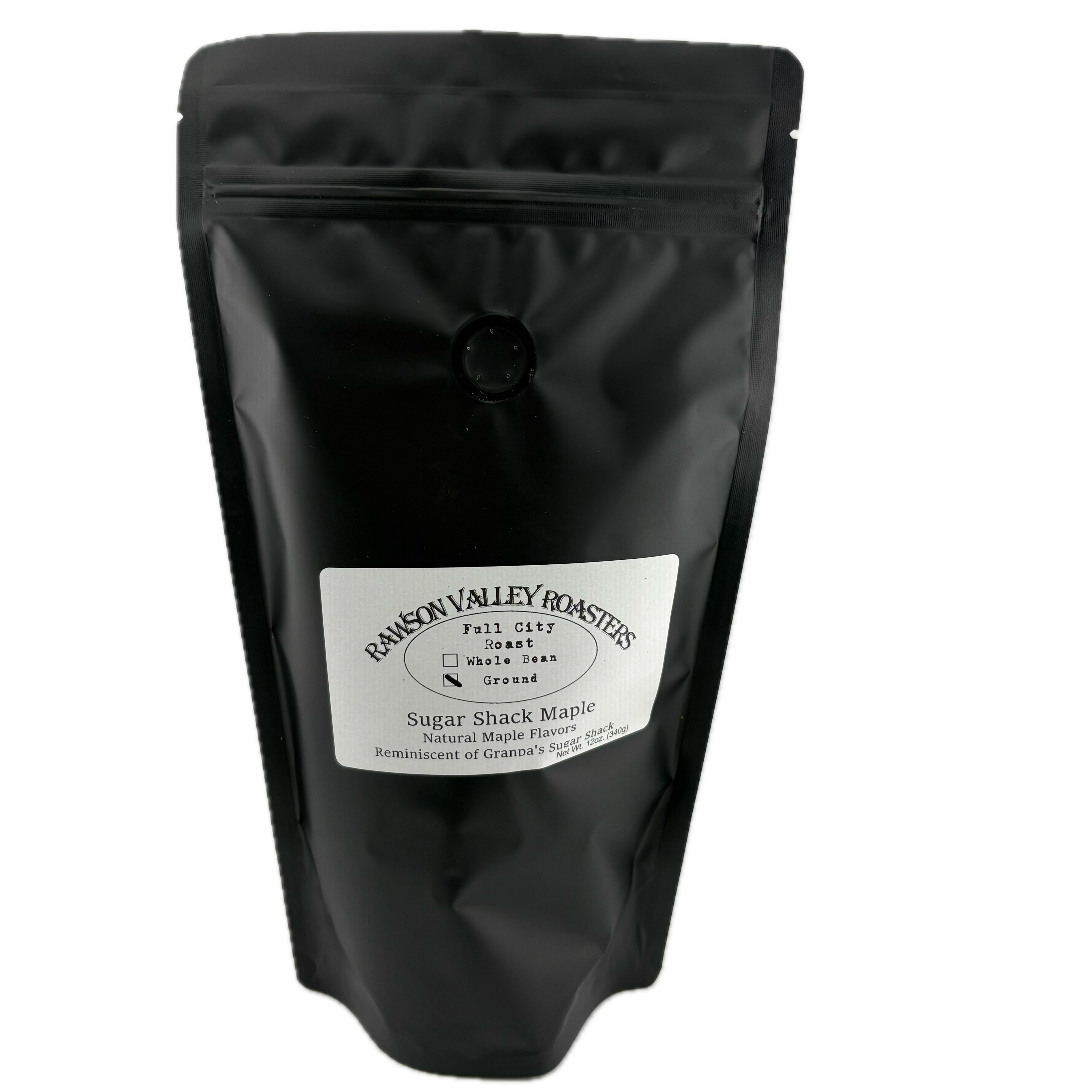 Rawson Valley Roasters Sugar Shack Maple Coffee Beans 12 oz