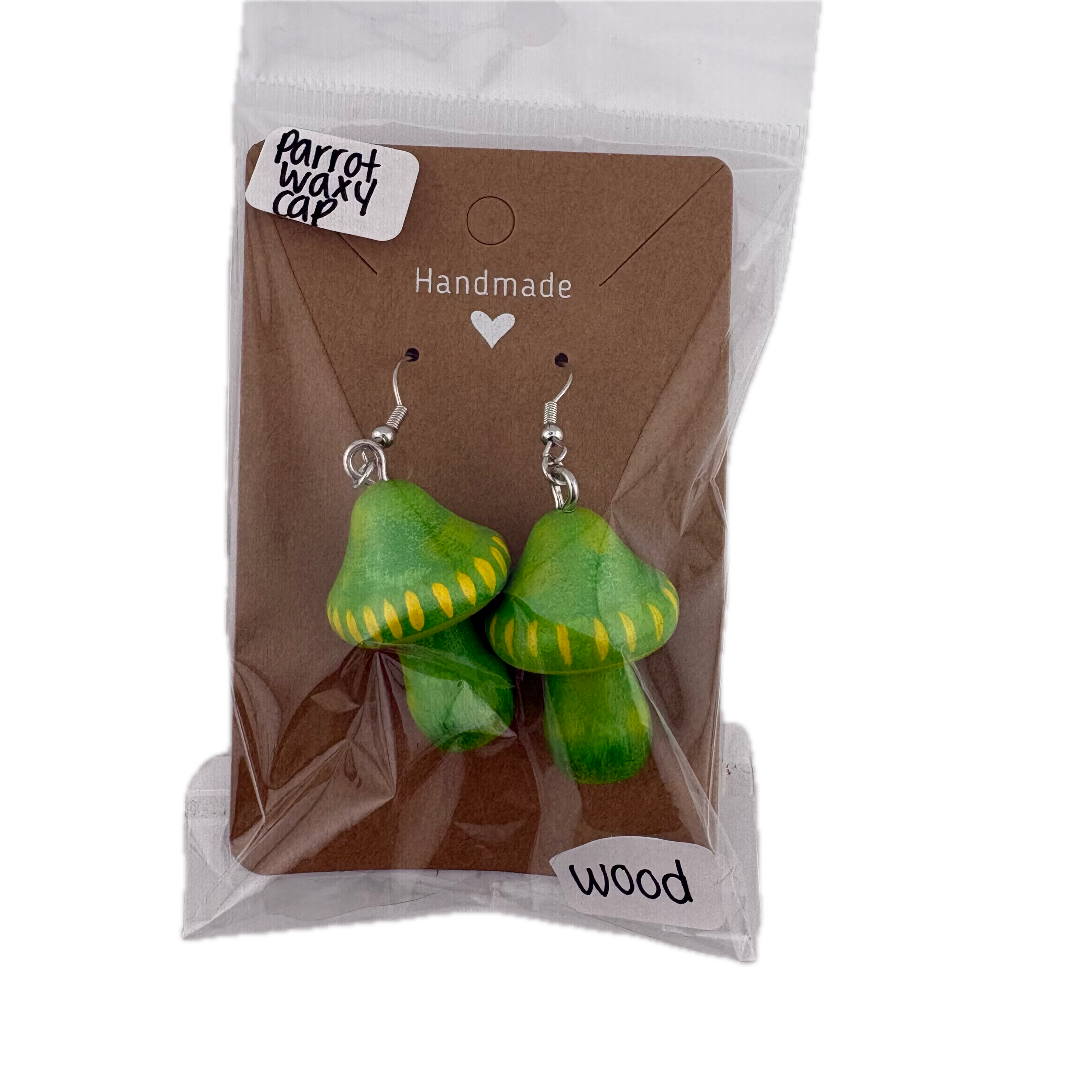 Small Town Hippie Mushroom Earrings