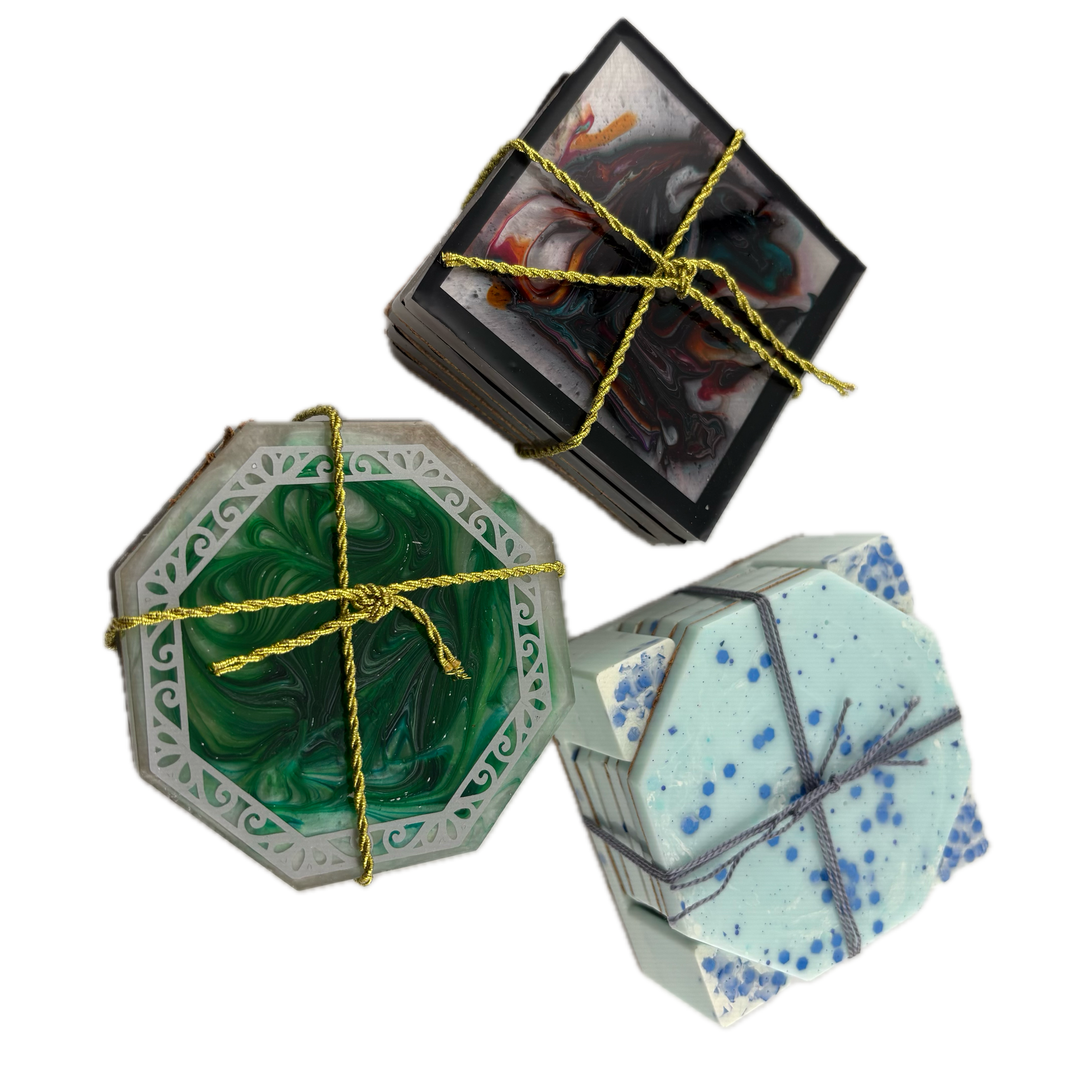 Resin Coaster Sets