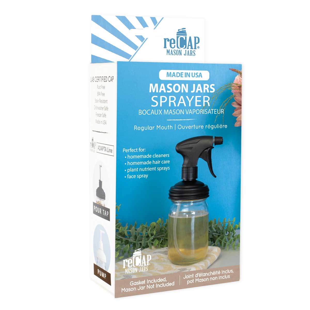 Mason Jar Sprayer Lid, by reCAP®