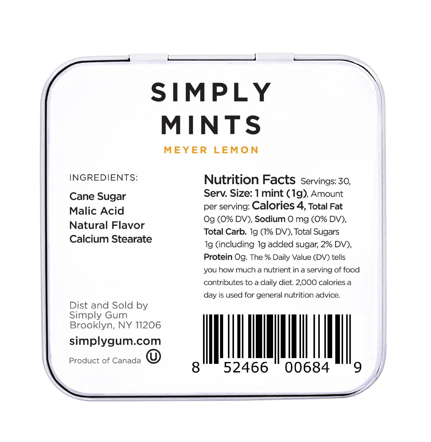 Simply Mints - Lemon