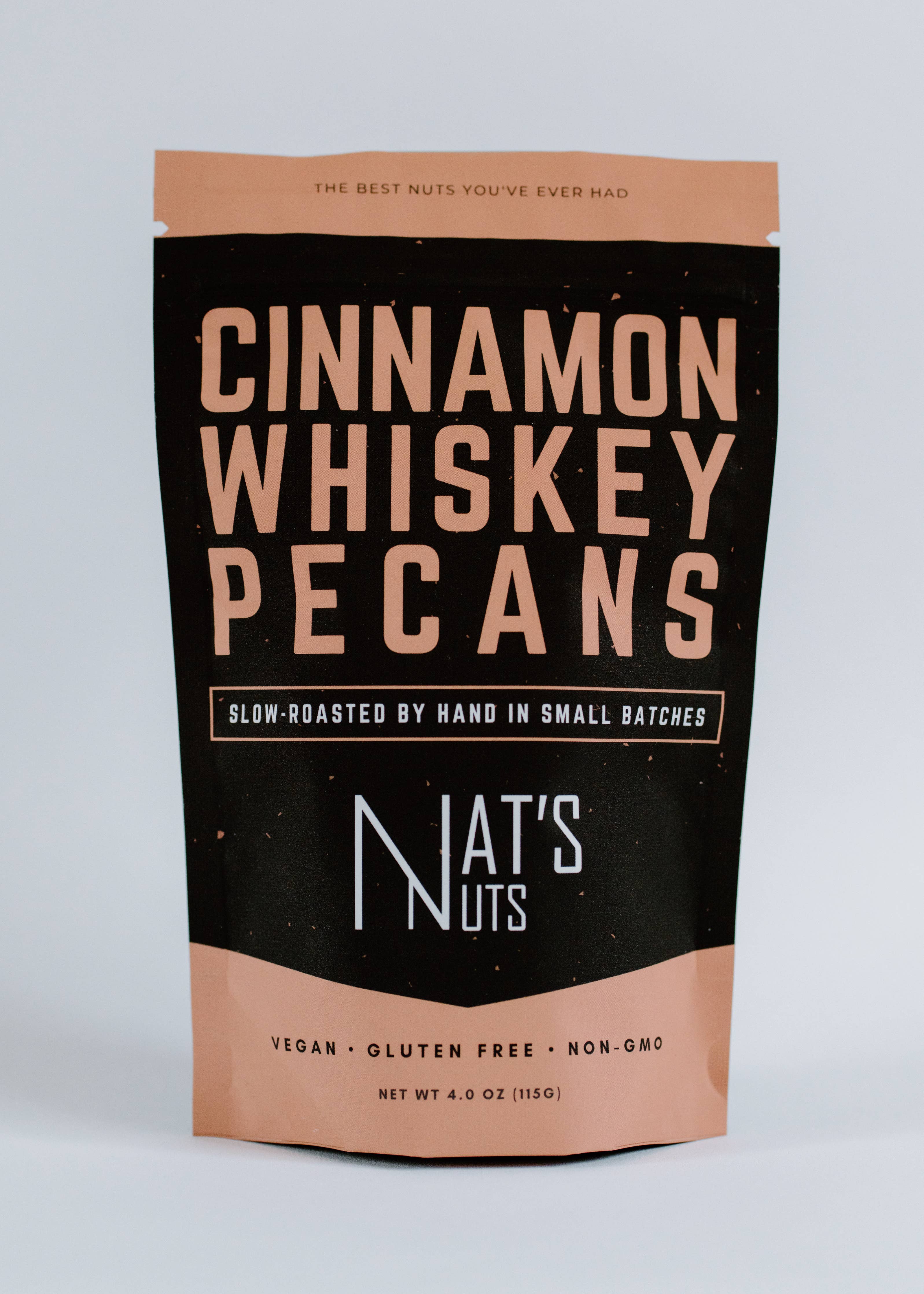Cinnamon Whiskey Pecans