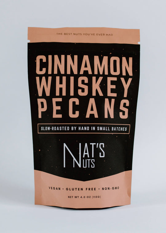 Cinnamon Whiskey Pecans