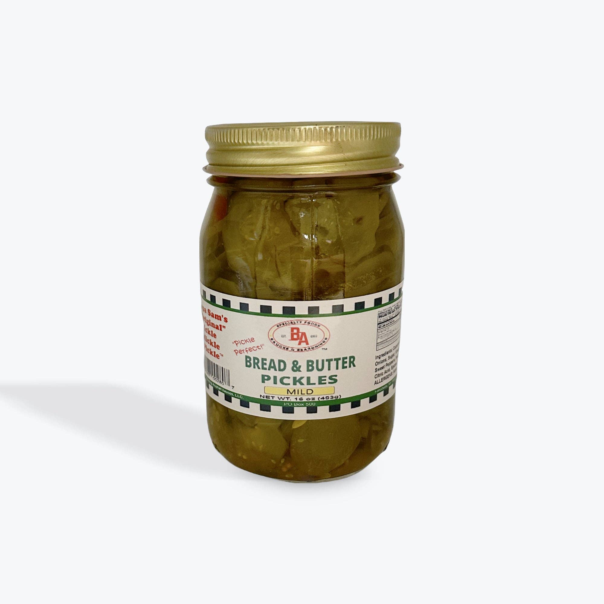 Bread & Butter Pickles-Sweet
