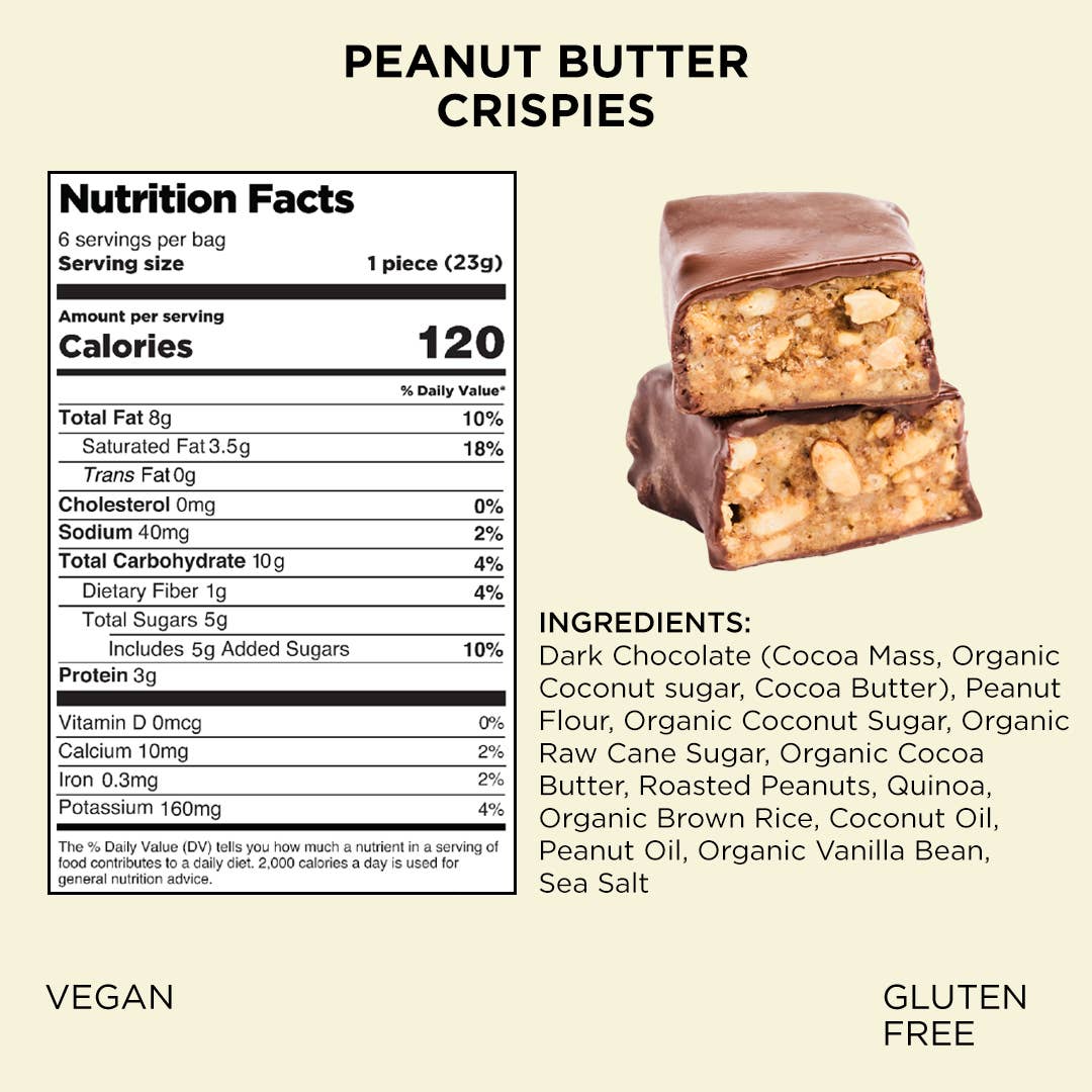 Peanut Butter Crispies 4.7 oz Bag