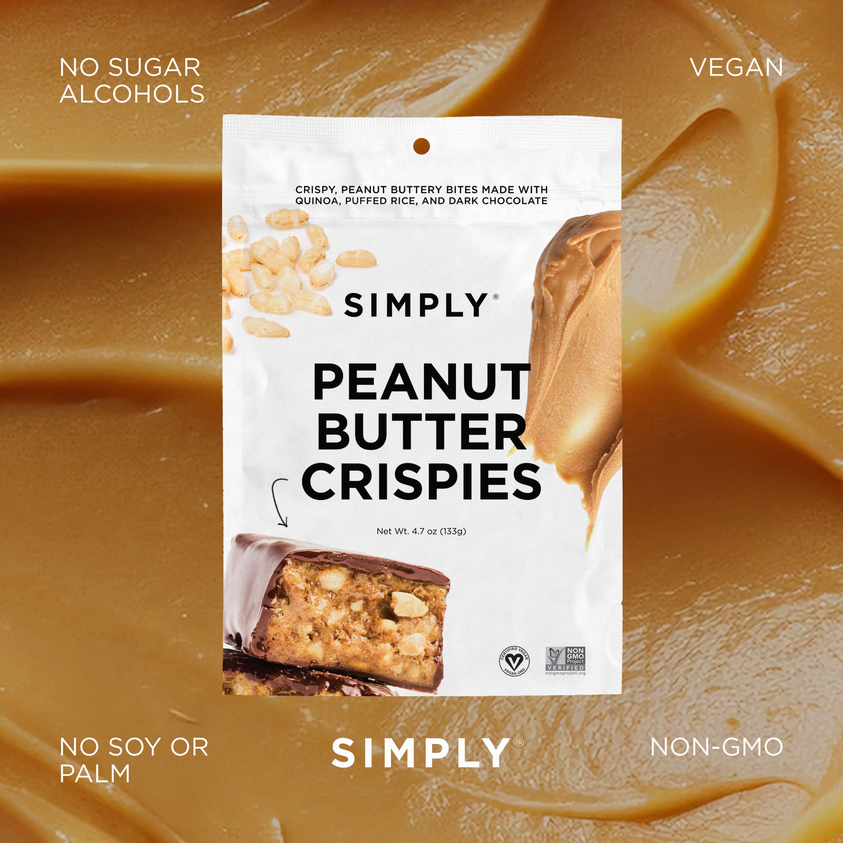 Peanut Butter Crispies 4.7 oz Bag