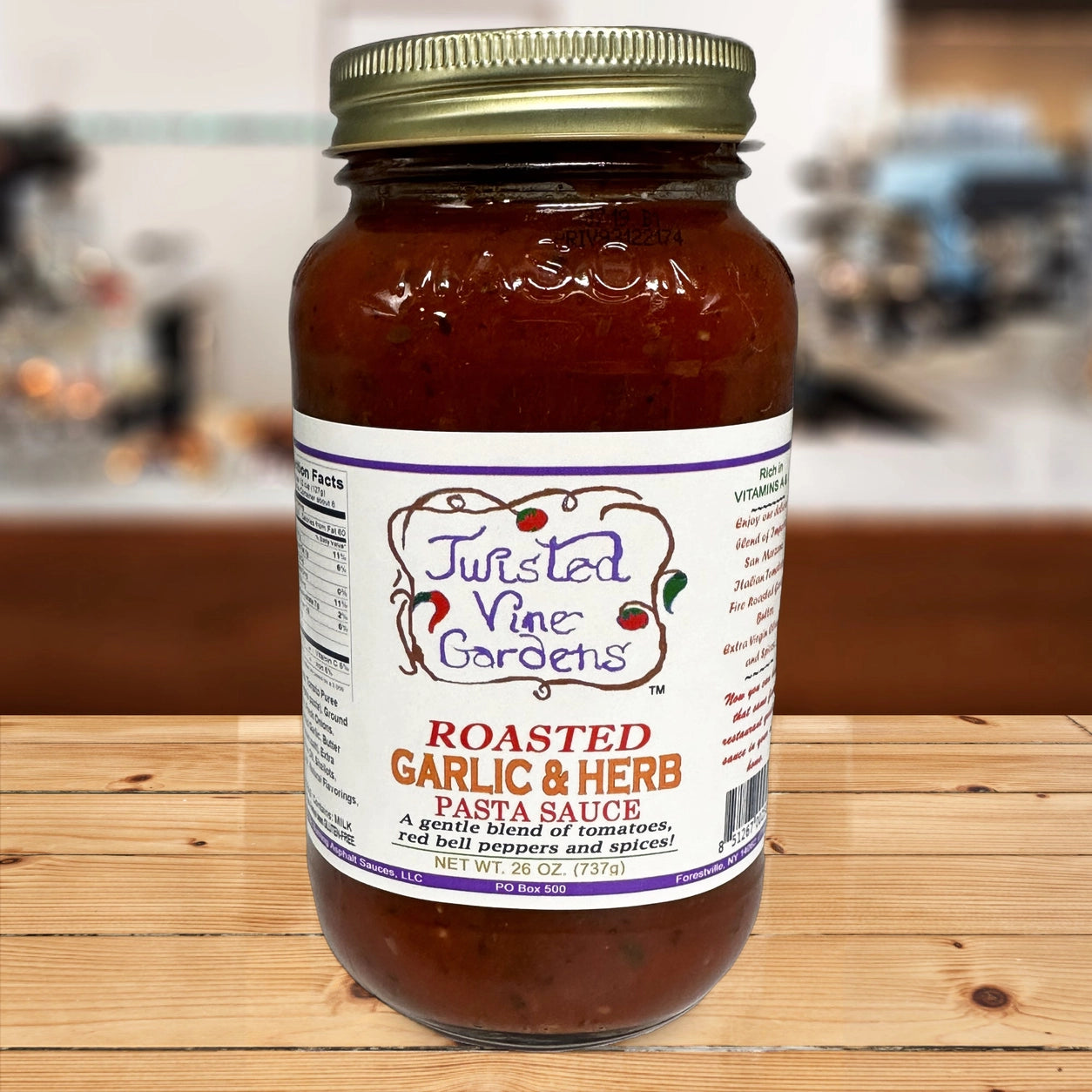Garlic & Herb Roasted Spaghetti Sauce